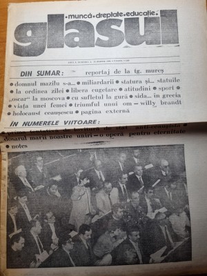 glasul 27 martie 1990 foto