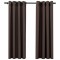 Perdele opace aspect panza ocheti 2 buc. gri taupe 140x175 cm