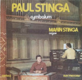 Disc vinil, LP. Paul Stinga Accompagne A L&#039;orgue Par Marin Stinga-Paul Stinga cymbalum, orgue Marin Stinga