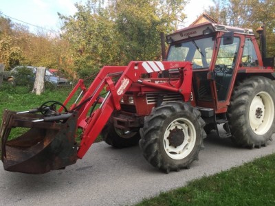 Tractor Fiat 8090 foto