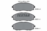 Set placute frana TEXTAR 2353601