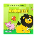 Joacă-te și descoperă... Animalele - Board book - *** - Girasol