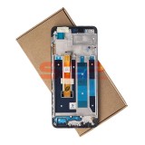 LCD Touchscreen cu Rama Original Realme C55 Negru Service Pack