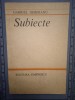 GABRIEL DIMISIANU- SUBIECTE (CU DEDICATIE SI AUTOGRAF)