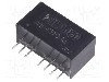 Convertor de tensiune, DC-DC, intrare 4,5...9V DC, iesire 5V DC, putere 1W, AIMTEC - AM1G-0505D-NZ