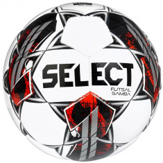 Mingi de fotbal Select Futsal Samba FIFA Basic Ball FUTSAL SAMBA WHT-BLK alb