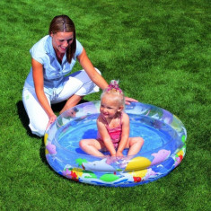 Piscina gonflabila 2 inele cu pesti foto