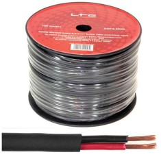 Cablu audio rotund 2x2.5mm 100m negru foto