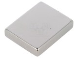 Magnet Fix Neodim 6,5mm 85N 26,3mm x 33mm