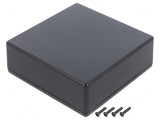Carcasă universală neagră ABS 125x125x45mm IP40