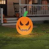 Dovleac de Halloween gonflabil cu RGB LED - 40 cm