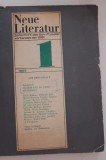 Neue Deutsche Literatur 20.Jahrgang. Heft 1 Januar 1969