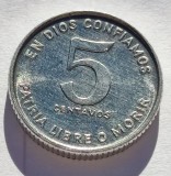 400. Moneda Nicaragua 5 centavos 1981