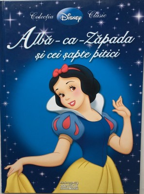 Alba ca Zapada si cei sapte pitici &amp;ndash; Disney clasic Adevarul 2009 f.buna 28x20 cm foto