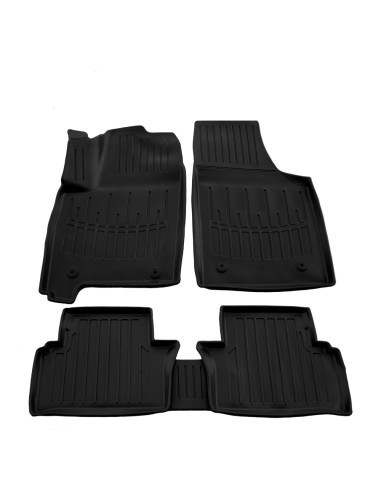 Set covorase auto din cauciuc tip tavita Opel Meriva A (2002-2010)
