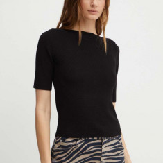 MAX&Co. pulover femei, culoarea negru, light, 2416361033200