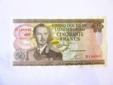 Rară! Luxemburg 50 Francs 1972 UNC,bancnota din imagini la jumătate de preț