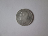 Portugalia 100 Reis 1889 argint 916 regele Luiz I, Europa