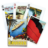 Cărți de joc Piatnik de colecție cu tema &bdquo;The Golden Age of Cruises&rdquo;