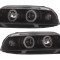 Faruri VW Passat 3BG (2000-2005) 2 Halo Rims negru Performance AutoTuning