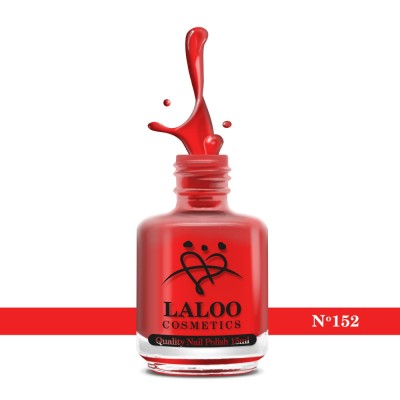 No.152 Coral Red| Weekly Nail Polish 15ml foto
