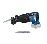 Bosch GSA 185-LI (solo) Ferastrau sabie brushless 230mm, Li-Ion 18V + 2 panze, fara acumulator in set ProAdvanced PowerfulTools