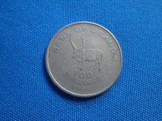 100 SHILINGS 1998 / UGANDA foto