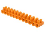 Regletă de conexiuni terminal cu şurub 6mm2 41A 12 piste