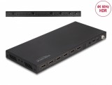 Switch matrix HDMI 4 x 2 4K60Hz cu Audio Extractor, Delock 66454