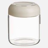 Borcan din sticlă cu capac de siguranță tip Press Lid, CMCLASS