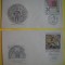 HOPCT PLIC FDC S NR 274 SET 2 FDC -PICTURA-COMORI DIN PRAGA-1969 -CEHOSLOVACIA / CEHIA