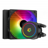 Cooler procesor cu lichid ID-Cooling FX120, iluminare aRGB, Negru