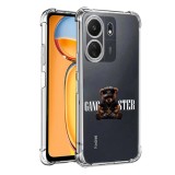 Husa antisoc personalizata pentru xiaomi redmi 13c 4g, airbag gangster, clear
