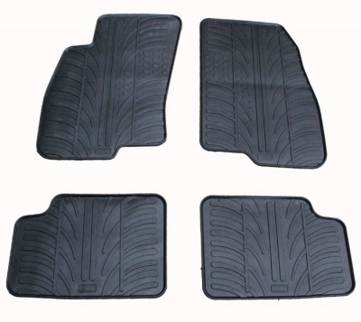 Set covorase auto din cauciuc Fiat Grande Punto 2005-2010, Negru, Gledring, 4 buc. AutoDrive ProParts foto