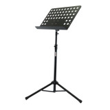 Stativ pentru partitura, 940-1420 mm, inaltime reglabila, Negru, General