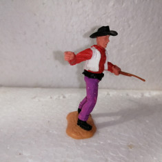 bnk jc Figurina de plastic - Timpo - cowboy cu pusca