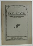 SOLIDARITATEA , ORGANUL ASOCIATIEI INVATATORILOR DIN JUDETUL SOROCA , nr. 3-4, 1940