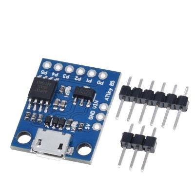 Placa de dezvoltare compatibila Arduino cu ATtiny85 si microUSB (a.9190K) foto