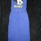 ROCHIE ALBASTRA LUNGA MAXI BUZUNARE IMPRIMEU MICKEY MOUSE FUNDA MINNIE
