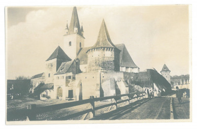 1772 - CRISTIAN, Brasov, Romania - old postcard, real PHOTO - unused foto