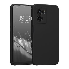 Husa kwmobile pentru Realme Narzo 50 5G, Silicon, Negru, 59618.47