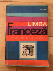 Limba franceza Manual pentru clasa a VII-a din 1968, Marceal Saras foto