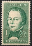 B0958 - Lichtenstein 1964 - Peter Kaiser neuzat,perfecta stare, Nestampilat