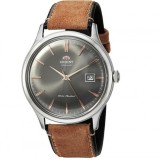 Orient Bambino Version 4 AC08003A Ceas Automat pentru Bărbați cu Curea Maro din Piele Suede 42mm
