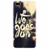Husa silicon pentru Huawei P9 Lite, Life Goes On