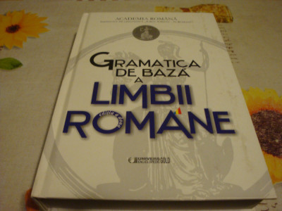 G. P. Dindelegan - Gramatica de baza a limbii romane - 2016 foto