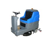 Masina de spalat pardoseli industriala ride-on 24V 100Ah, 3500 mp/h