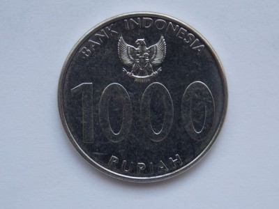 1000 RUPIAH 2010 INDONEZIA foto