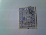2 Timbre Turcia 1916 si 1917 supratipar Cilicia TEO , 20 para stampilate