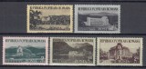 ROMANIA 1954 LP 361 CASE DE ODIHNA GUMA ORIGINALA SERIE STARE MNH